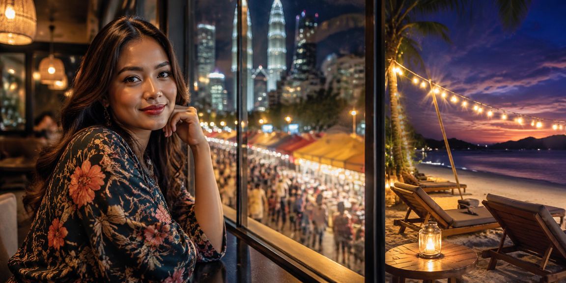 Pengguna di Kuala Lumpur menggunakan platform i10 dengan mudah dan lancar